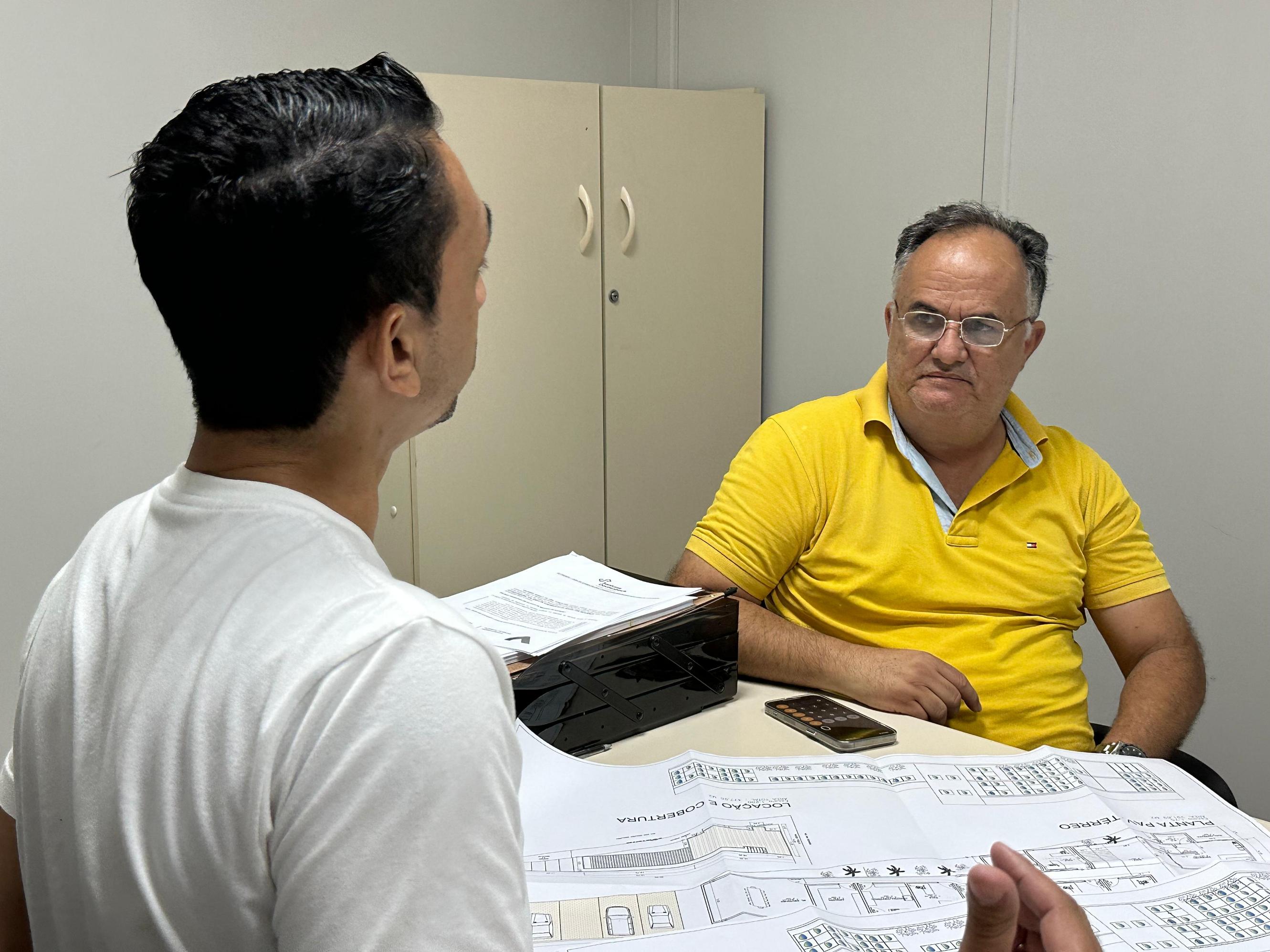 PRESERV - Caixa de Aposentadoria e Pensão dos Servidores Municipais de Sarandi apresenta ao prefeito projeto para construção da nova sede